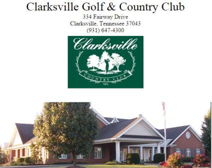 Golf Course Photo, Clarksville Golf & Country Club, Clarksville, 37043 