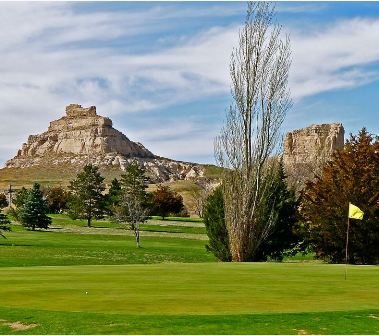 Court House & Jail Rock Golf Course,Bridgeport, Nebraska,  - Golf Course Photo