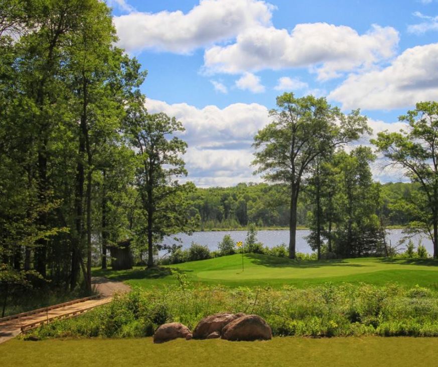 Golf Course Photo, Crosswoods Golf Course, Crosslake, Minnesota, 56442