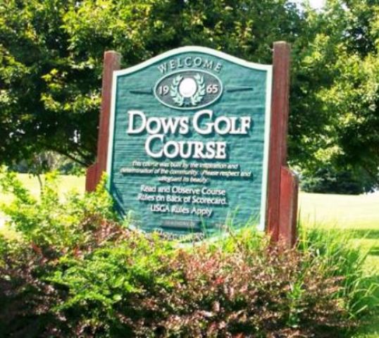 Golf Course Photo, Dows Golf Course, Dows, 50071 