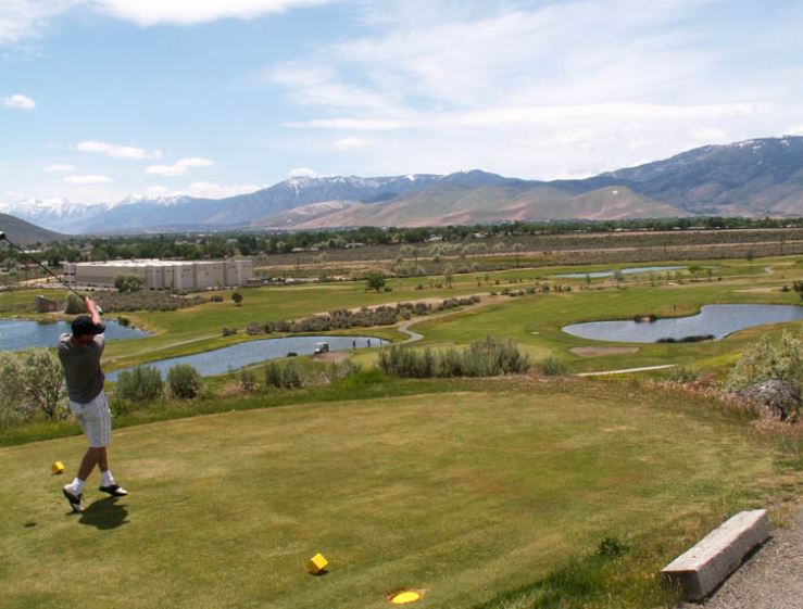 Golf Course Photo, Eagle Valley Golf Course, West Course, Carson City, Nevada, 89706