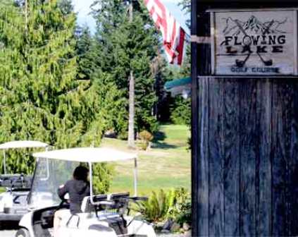 Flowing Lake Golf Course, CLOSED 2013,Snohomish, Washington,  - Golf Course Photo