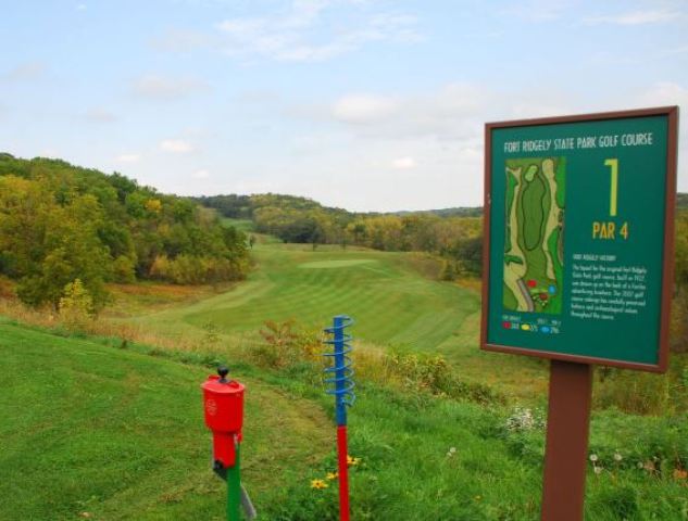 Fort Ridgely State Park Golf Course, CLOSED 2016,Fairfax, Minnesota,  - Golf Course Photo