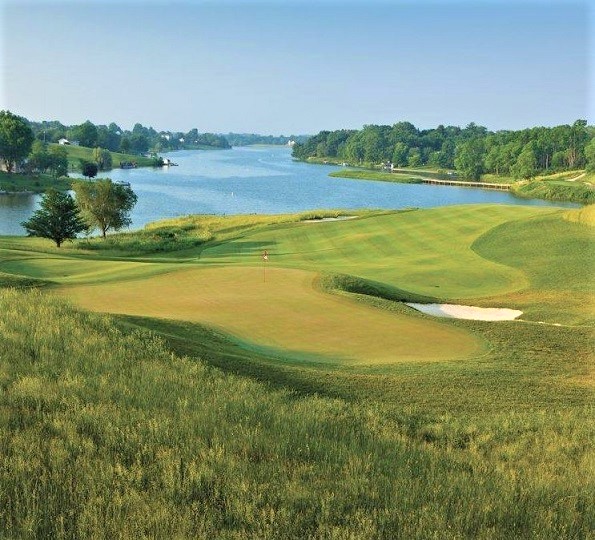 Golf Course Photo, Fyre Lake Golf Club, Sherrard, Illinois, 61281