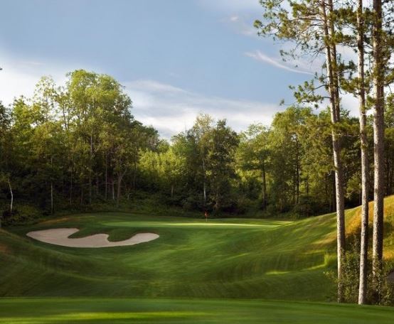 Golf Course Photo, Golden Eagle Golf Club, Fifty Lakes, Minnesota, 56448