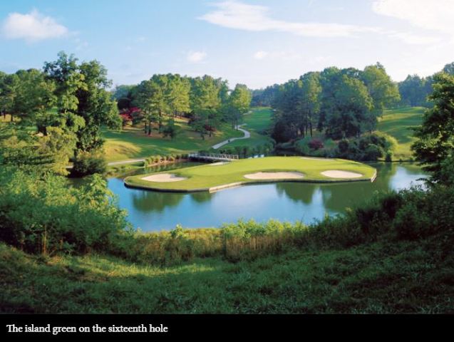 Golf Course Photo, Golden Horseshoe Golf Club, The Gold Course, Williamsburg, Virginia, 23185