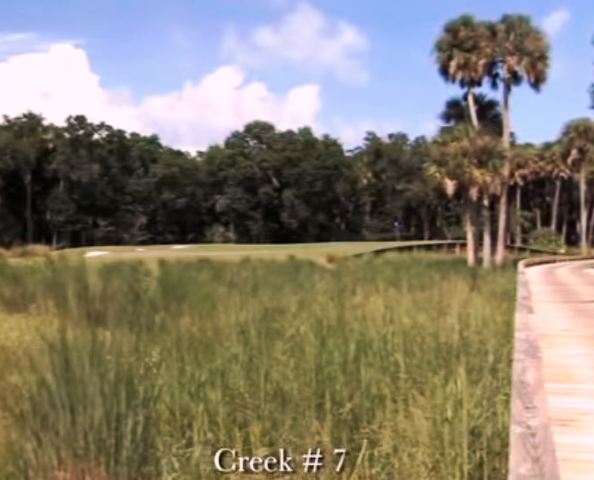 Hammock Dunes Club, Creek Golf Course,Palm Coast, Florida,  - Golf Course Photo