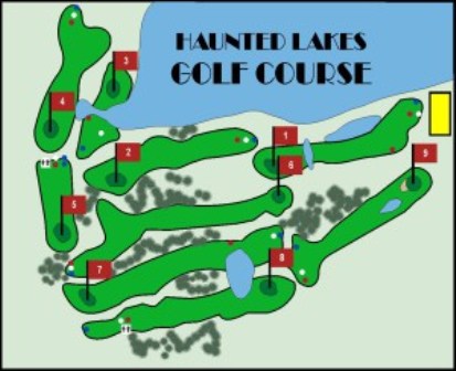 Haunted Lakes Golf Course,Alix, Alberta,  - Golf Course Photo