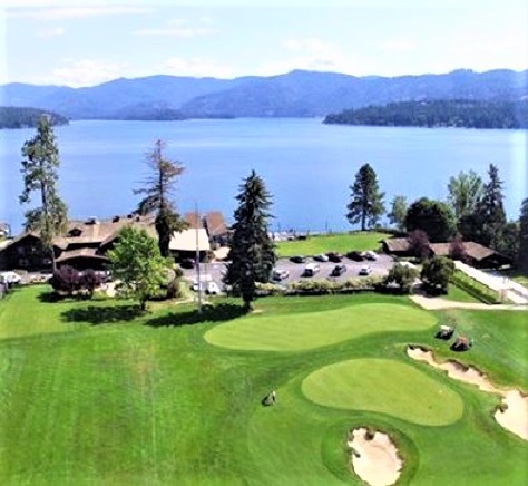 Golf Course Photo, Hayden Lake Country Club, Hayden Lake, Idaho, 83835