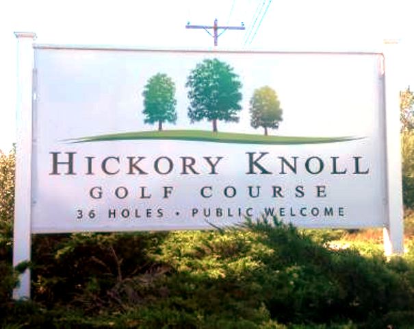 Golf Course Photo, Hickory Knoll Golf Course, Gold-Red Course, Whitehall, 49461 