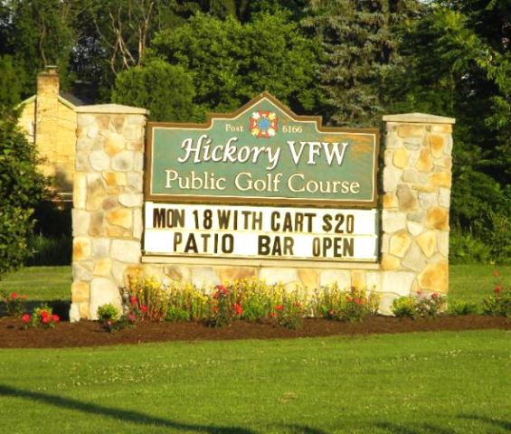 Hickory VFW Golf Course, CLOSED 2022
