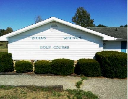 Golf Course Photo, Indian Springs Golf Course, CLOSED 2014, Trafalgar, 46181 