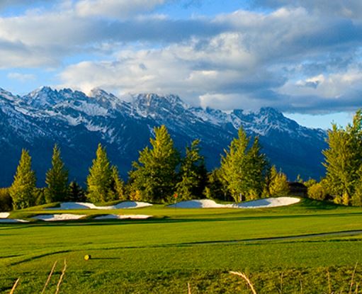 Golf Course Photo, Jackson Hole Golf & Tennis Club, Jackson, Wyoming, 83001