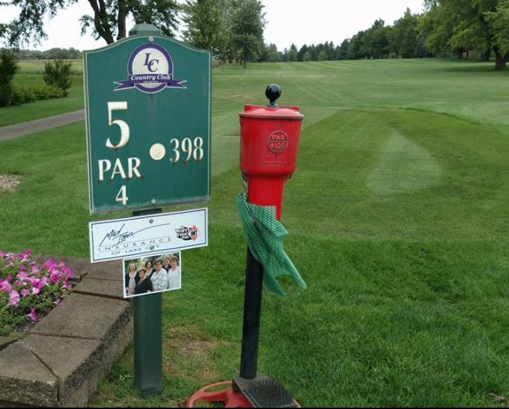 Golf Course Photo, Lake City Country Club, Lake City, Iowa, 51449