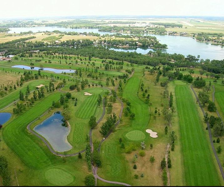 Golf Course Photo, Lakeview Golf Course, Mitchell, South Dakota, 57301