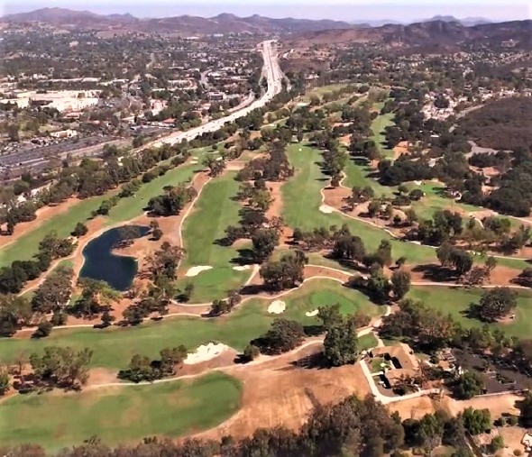 Golf Course Photo, Los Robles Greens Golf Course, Thousand Oaks, California, 91361