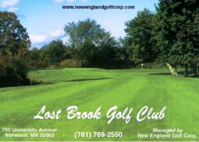 Golf Course Photo, Lost Brook Golf Club, CLOSED 2018, Norwood, Massachusetts, 02062