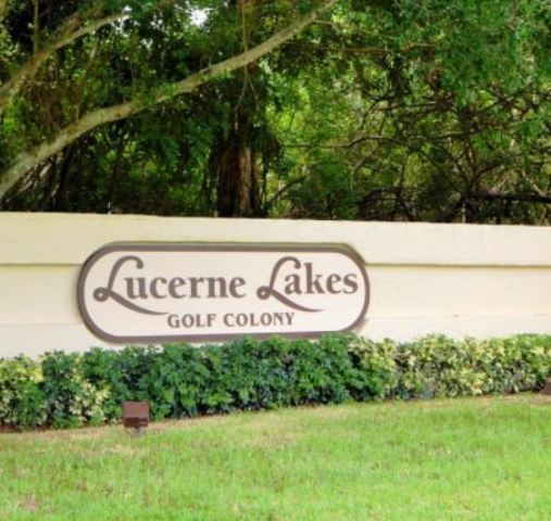 Lucerne Lakes Golf Club, Lake Worth, Florida,  - Golf Course Photo