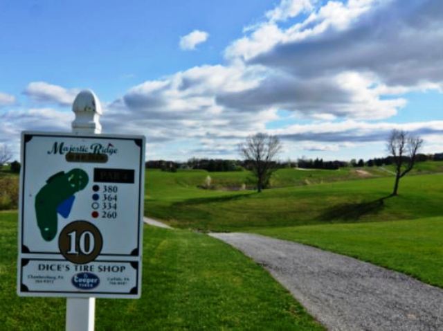 Golf Course Photo, Majestic Ridge Golf Club, CLOSED 2013, Chambersburg, 17201 