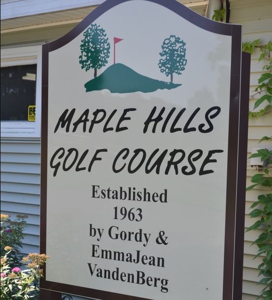 Golf Course Photo, Maple Hills Golf Club, CLOSED 2020, Augusta, Michigan, 49012