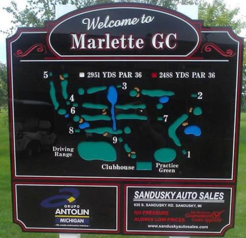 Marlette Golf Club | Marlette Golf Course, Marlette, Michigan,  - Golf Course Photo