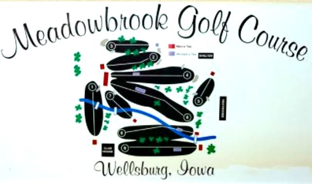 Golf Course Photo, Meadowbrook Golf Course, Wellsburg, 50680 