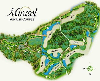 Golf Course Photo, Country Club of Mirasol, Sunrise Course, Palm Beach Gardens, 33418 