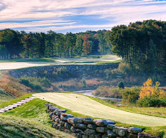 Golf Course Photo, Nemacolin Woodlands Resort, Mystic Rock Golf Course, Farmington, Pennsylvania, 15437