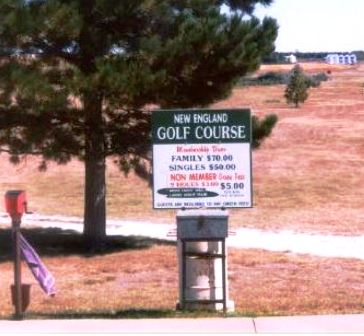 Golf Course Photo, New England Golf Course, CLOSED 2012, New England, 58647 