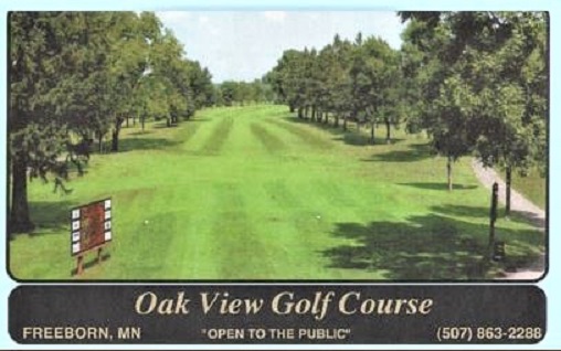 Golf Course Photo, Oak View Golf Club, Freeborn, Minnesota, 56032