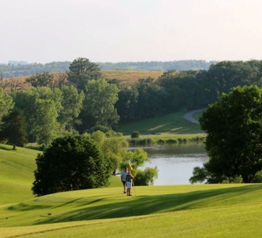 Golf Course Photo, Oakland Acres Golf Club, Grinnell, Iowa, 50112