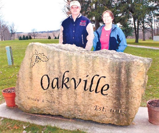 Golf Course Photo, Oakville Country Club, CLOSED 2016, Mount Carroll, Illinois, 61053