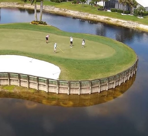 Golf Course Photo, Olde Hickory Golf & Country Club, Fort Myers, Florida, 33912