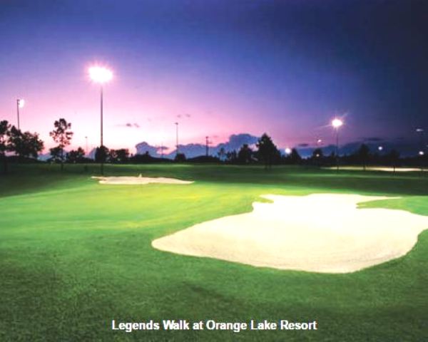 Golf Course Photo, Orange Lake Golf Resort, Legends Walk Golf Course, Kissimmee, 34747 