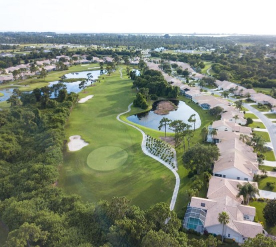 Golf Course Photo, Oyster Creek Golf & Country Club, Englewood, Florida, 34224