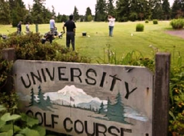 Golf Course Photo, Pacific Lutheran University Golf Course, CLOSED 2011, Tacoma, 98444 