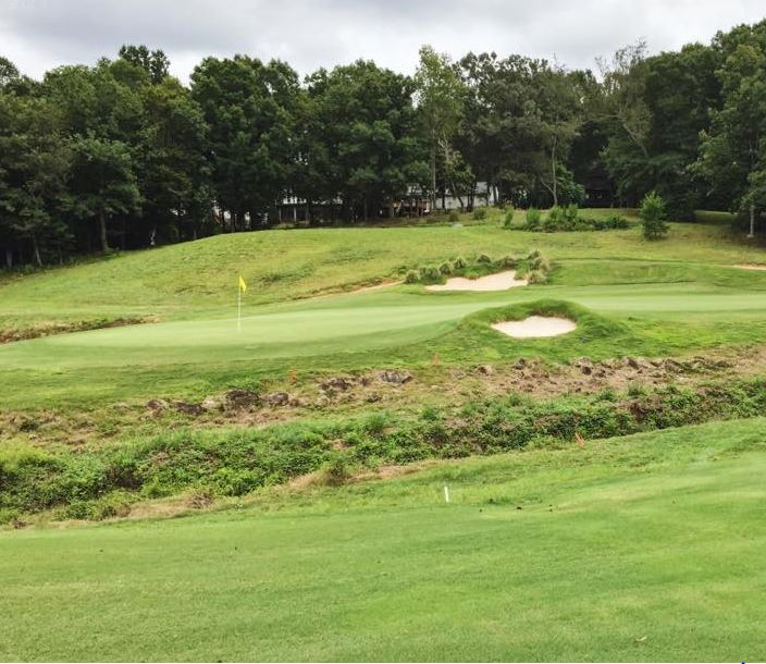 Golf Course Photo, Pebble Creek Country Club, Linkside Golf Course, Taylors, South Carolina, 29687