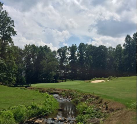 Golf Course Photo, Pebble Creek Country Club, Creekside Golf Course, Taylors, South Carolina, 29687