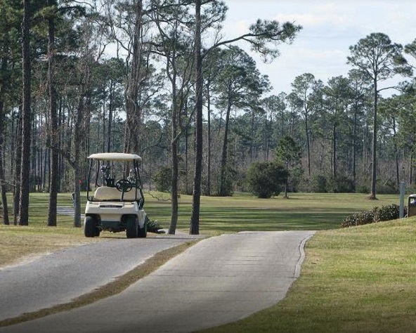 Golf Course Photo, Pine Bayou Golf Course, CLOSED 2011, Gulfport, Mississippi, 39501