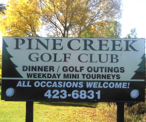 Golf Course Photo, Pine Creek Golf Course, Mason City, Iowa, 50401