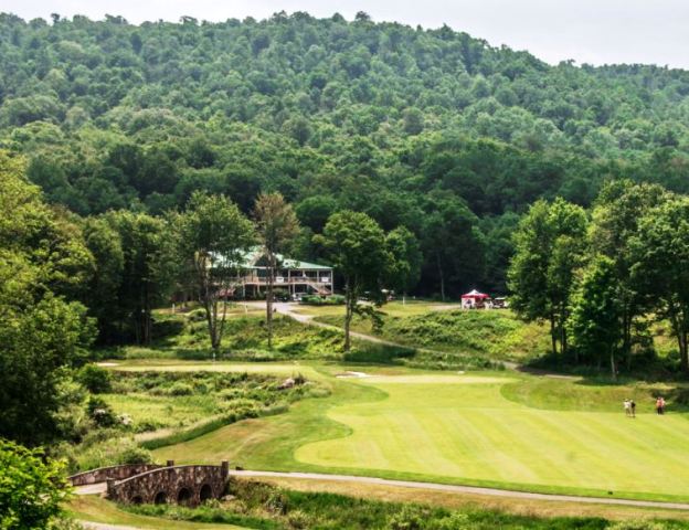 Golf Course Photo, Raven Golf Club At Snowshoe Resort, Snowshoe, West Virginia, 26209