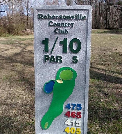 Golf Course Photo, Robersonville Country Club, Robersonville, North Carolina, 27871