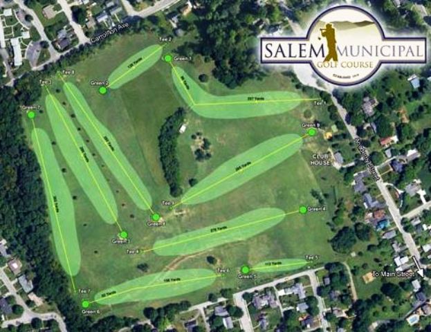 Salem Municipal Golf Course, Salem, Virginia, 24153 - Golf Course Photo