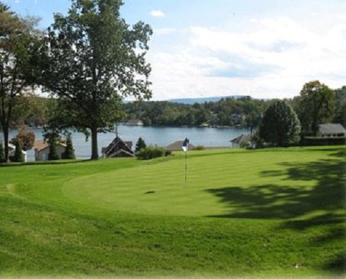 Golf Course Photo, Scranton Canoe Club, Lake Winola, 18411 