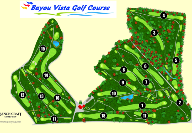 Bayou Vista Golf Course,Gulfport, Mississippi,  - Golf Course Photo