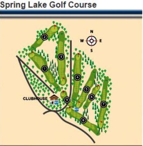 Spring Lake Golf Course, Omaha, Nebraska, 68107 - Golf Course Photo