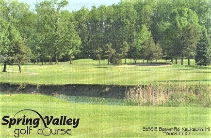 Golf Course Photo, Spring Valley Golf Course, Kawkawlin, Michigan, 48631