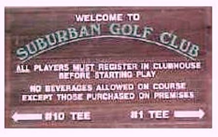 Golf Course Photo, Suburban Golf Club, Bryan, 43506 