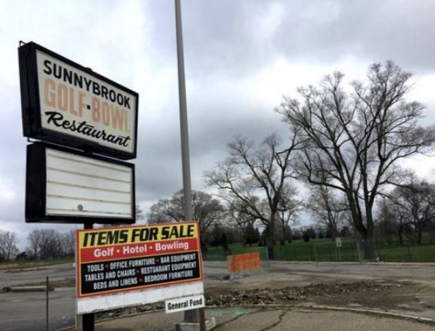 Golf Course Photo, Sunnybrook Golf Course, Regulation 18, CLOSED 2015, Sterling Heights, 48313 