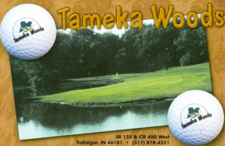 Golf Course Photo, Tameka Woods Golf Course, Trafalgar, 46181 